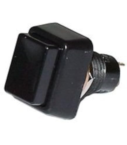 Aexit 5 x Switches Red Cap Rectangle Momentary 2-Terminal